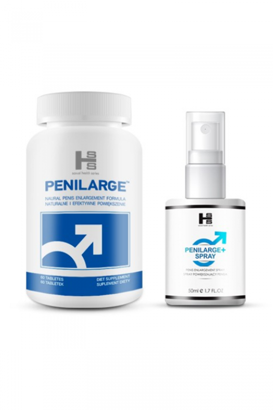Penilarge 60 kapsułek + Penilarge Spray 50 ml – zestaw na powiększenie penisa