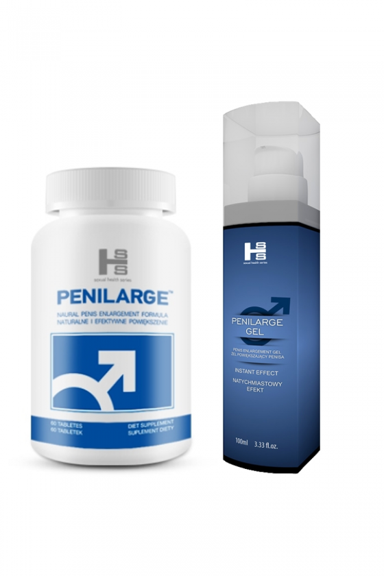 Penilarge 60 kapsułek + Penilarge Gel 100 ml – zestaw na powiększenie penisa